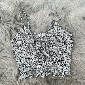 COPY - Tie front crop top